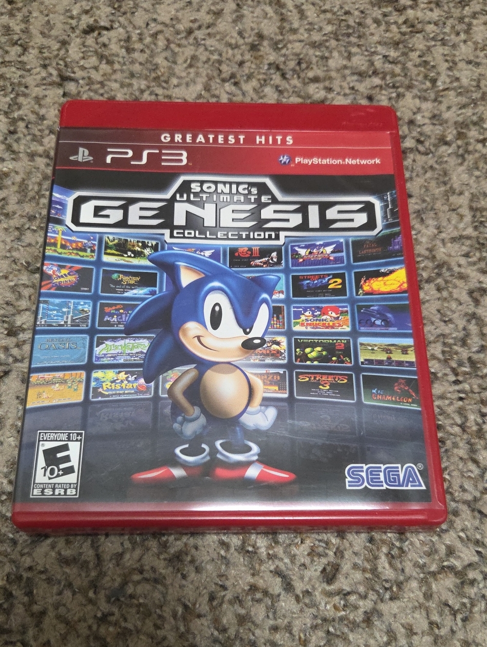 Sonic's Ultimate Genesis Collection (PS3) - Sega - Blue